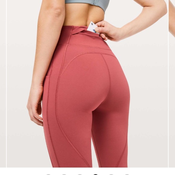 EUC Lululemon Time to Sweat crop - Picture 10 of 13